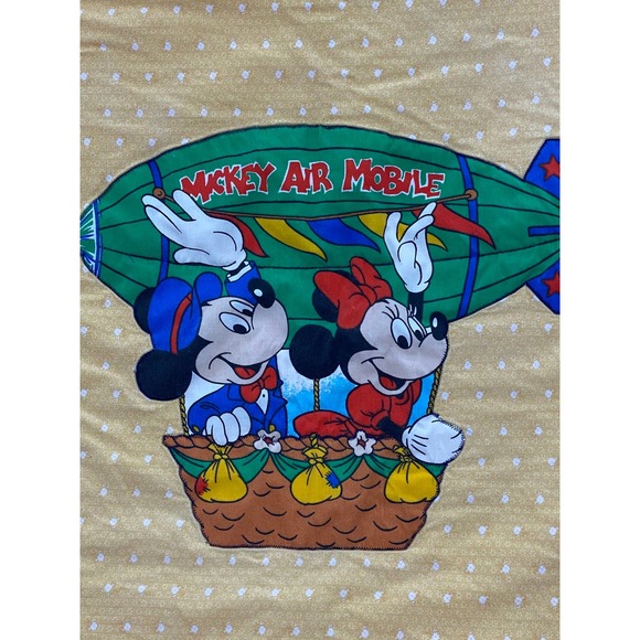 Vintage Project Linus Mickey Mouse Baby Quilt 48” x 40” - Picture 5 of 10